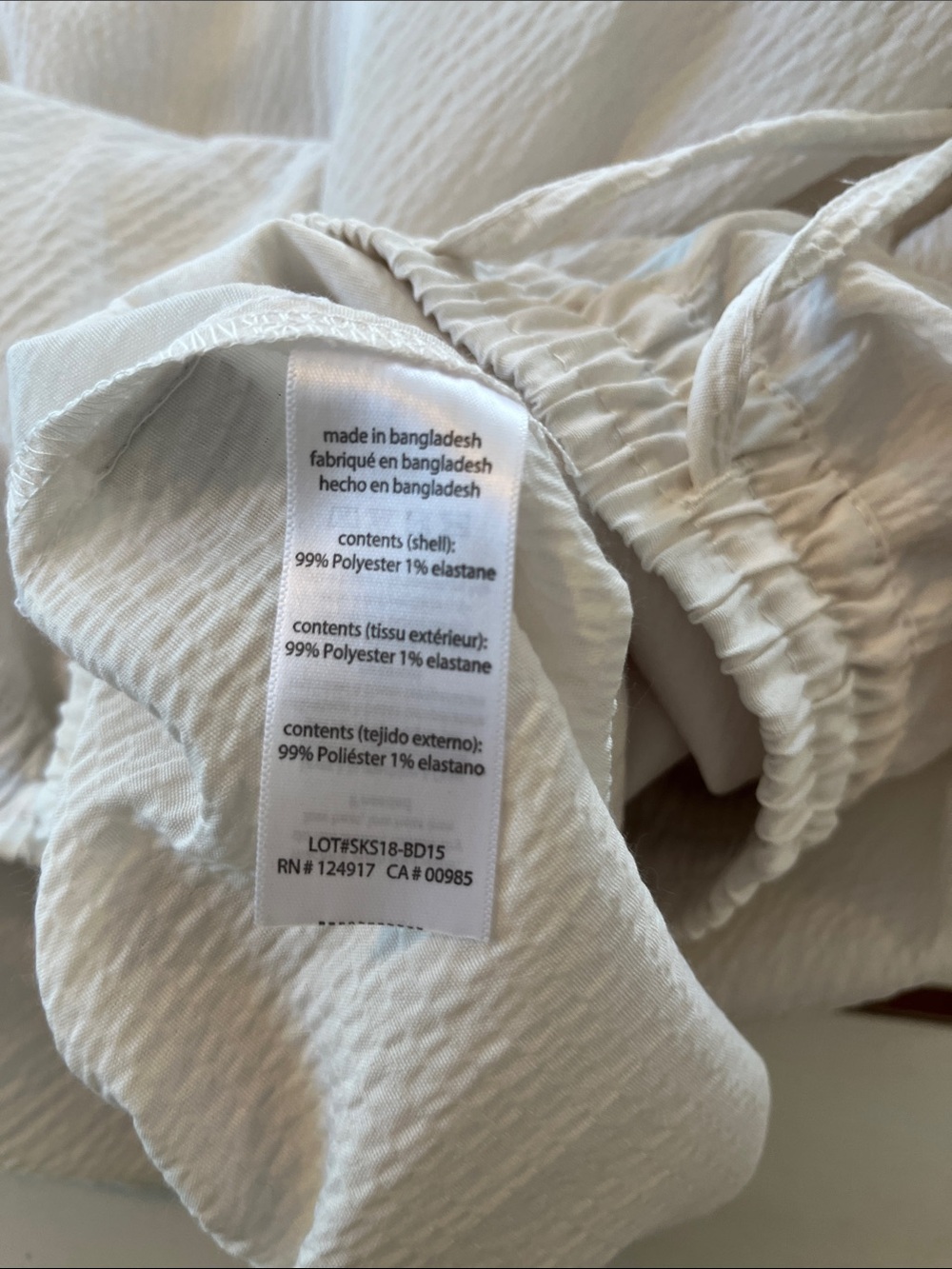 Onia Chloe Wide Leg Pants White NWT - Picture 9 of 9